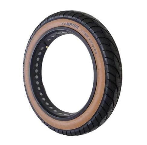 Compass 20x4.00 Slick Fat Bike Dış Lastik Amber Yanak