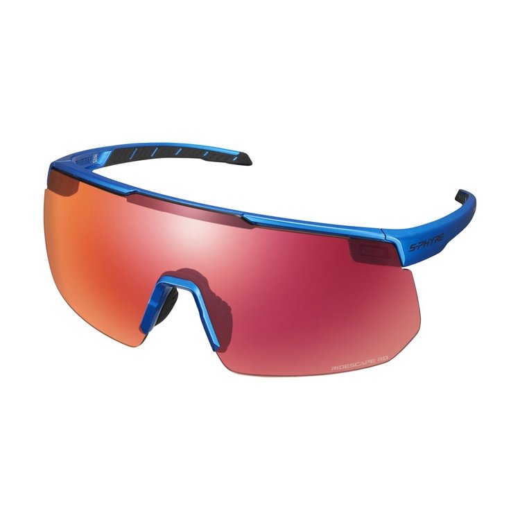 Shimano S-Phyre SPHR2-RD Ridescape Bisiklet Gözlük Mavi Çerçeve