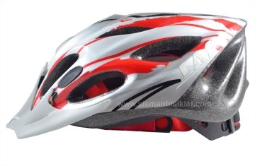 Las Esprıt 2  Mtb Bisiklet Kaskı Kırmızı-beyaz