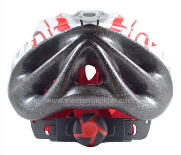 Las Esprıt 2  Mtb Bisiklet Kaskı Kırmızı-beyaz