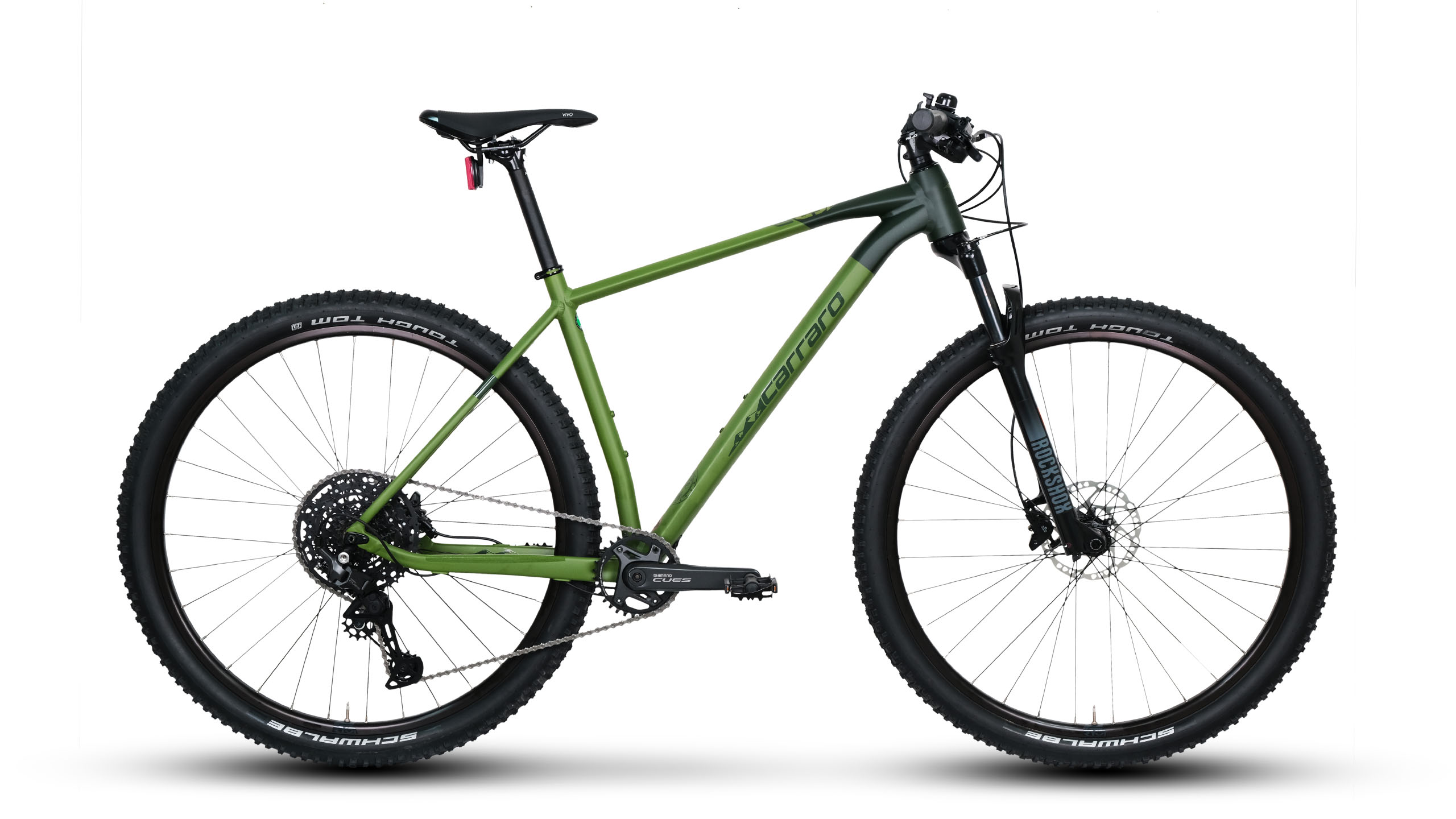 29 Carraro Big 910 10v H.Disk Fren Dağ Bisikleti 48cm - Mat Yeşil