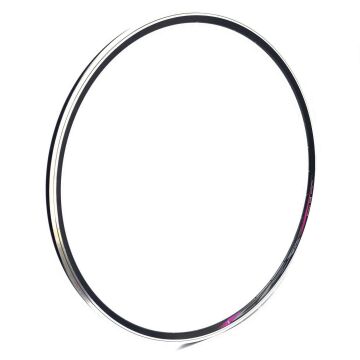 Mach1 CFX 700c Ç.Kat Alü. Tıraşlı Yol 32H Çember FV Siyah-Pembe Etiket