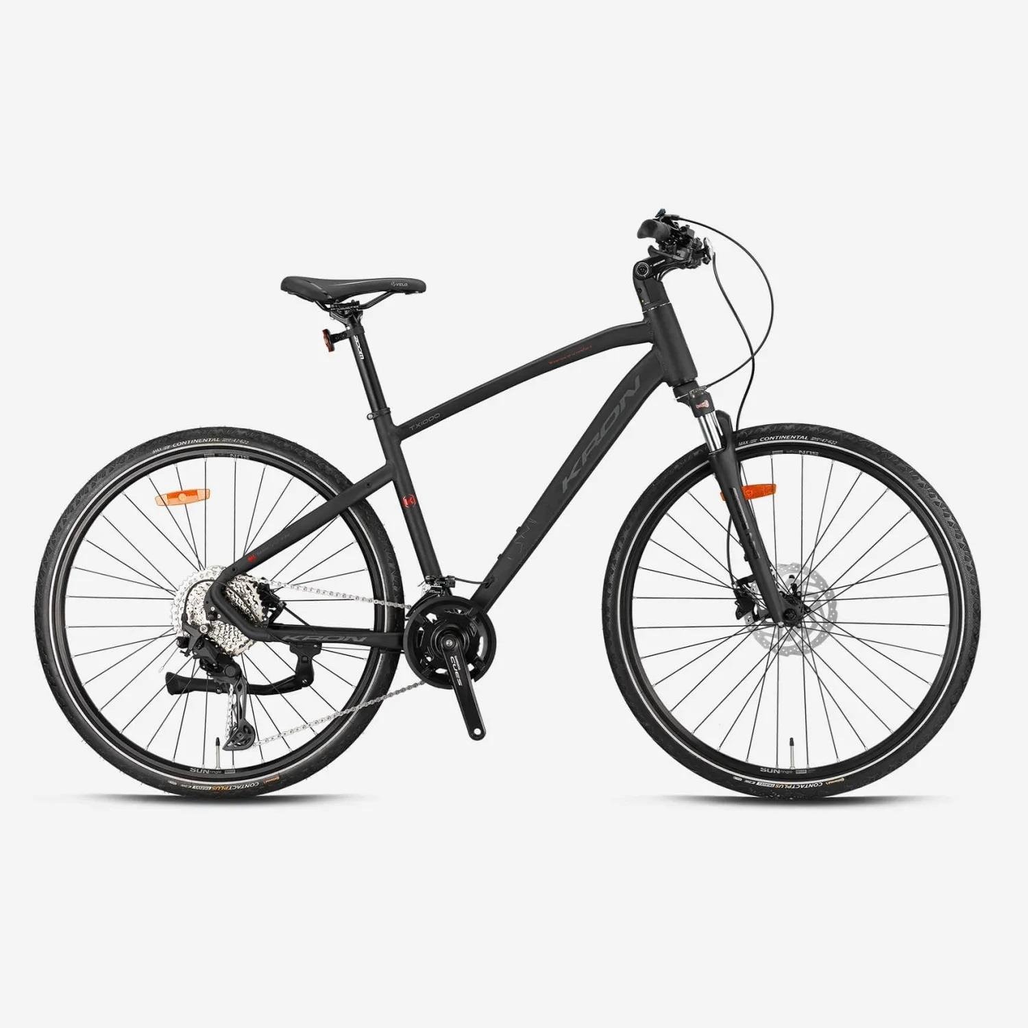 28 Kron TX 1000 Cues 22v H.Disk Fren Dağ Bisikleti 46cm - M.Füme-M.Siyah