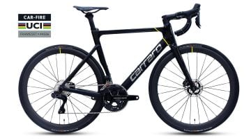 28 Carraro Fire C5.3 UCI Dura-Ace Di2 24v H.Disk Fren Karbon Yarış Bisikleti