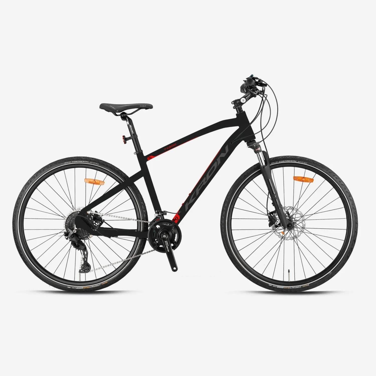 28 Kron TX 500 Cues 20v H.Disk Fren Erkek Şehir Bisikleti 46cm - M.Siyah-Füme