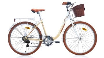 26 Carraro Juliana 7v V-Fren Kadın Şehir Bisikleti 43cm - Beyaz-Bej