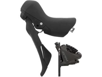 Shimano GRX ST-RX600(L), BR-RX400(F) 2li Sol-Ön STI Hidrolik Fren/Vites Seti
