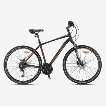 28 Kron TX 300 27v H. Disk Fren Şehir Bisikleti 51cm - M.Siyah-Füme