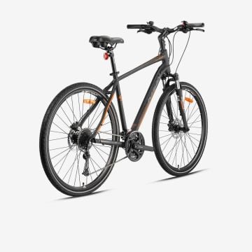 28 Kron TX 300 27v H. Disk Fren Şehir Bisikleti 51cm - M.Siyah-Füme