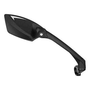 Meachow ME-006SR Sağ Bisiklet Aynası Kelepçe Montaj Gümüş Lens