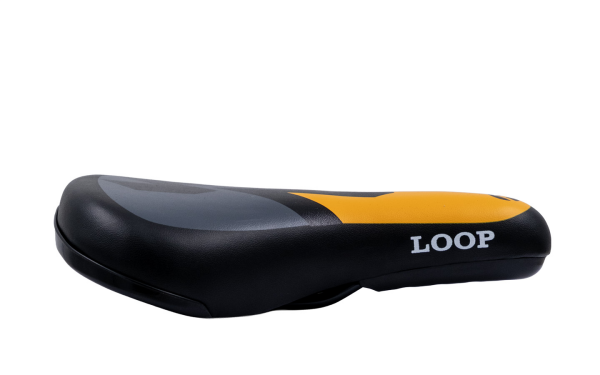 Loop ZY-9408-B 235x155mm Çocuk Bisiklet Selesi Siyah-Gri-Turuncu
