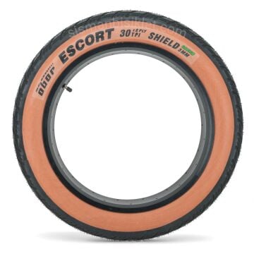 Obor 20x4.00 Escort Green Shield 3mm Zırhlı Fat Bike Dış Lastik Amber Yanak