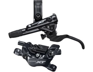 Shimano Deore XT BL-M8100(L), BR-M8120(F) 4 Piston Ön-Sol Hidrolik Fren Seti