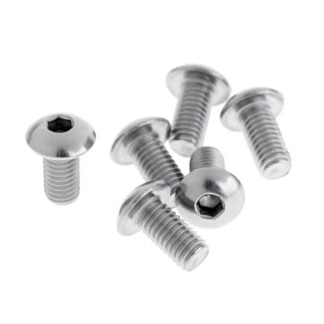 Würth M5x10 Paslanmaz Bisiklet Disk Fren Vidası 6lı Paket İmbus