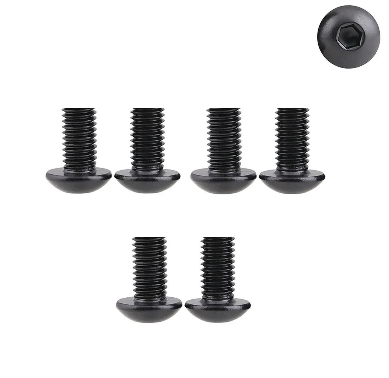 Würth M5x10 Bisiklet Disk Fren Vidası 6lı Paket imbus Siyah