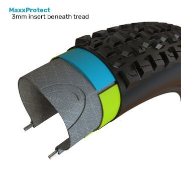 Maxxis 29x2.40 Metropass AT EXO Tubeless 3mm Zırhlı Reflektörlü 60tpi Telli Dış Lastik Siyah