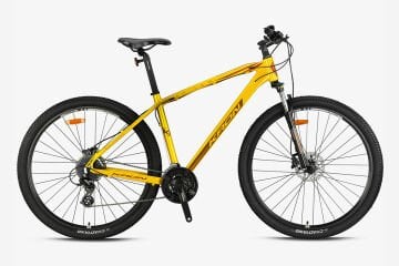 29 Kron XC 150 24v H.Disk Fren Dağ Bisikleti 48cm - İnci Sarı-Kahverengi
