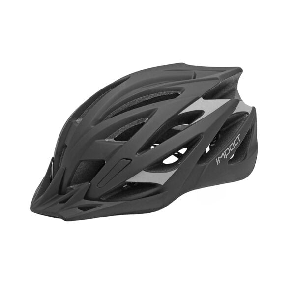 Impact Scap Bisklet Kaskı M/L(57-61cm) Beden Siyah-Gri