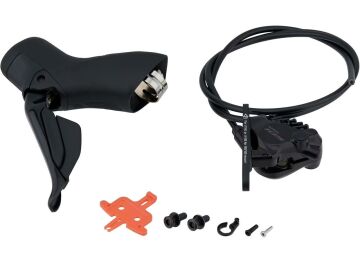 Shimano 105 ST-R7170, BR-R7170 Di2 Sol-Ön H.Disk Fren/Vites Kolu Seti