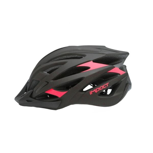 Impact Scap Bisklet Kaskı M/L(57-61cm) Beden Siyah-Kırmızı