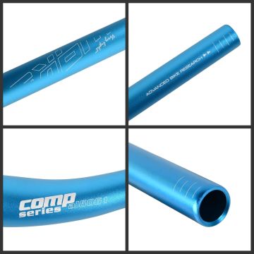 Wake 31.8x780mm R:30 Alüminyum Mtb Bisiklet Gidonu Mavi