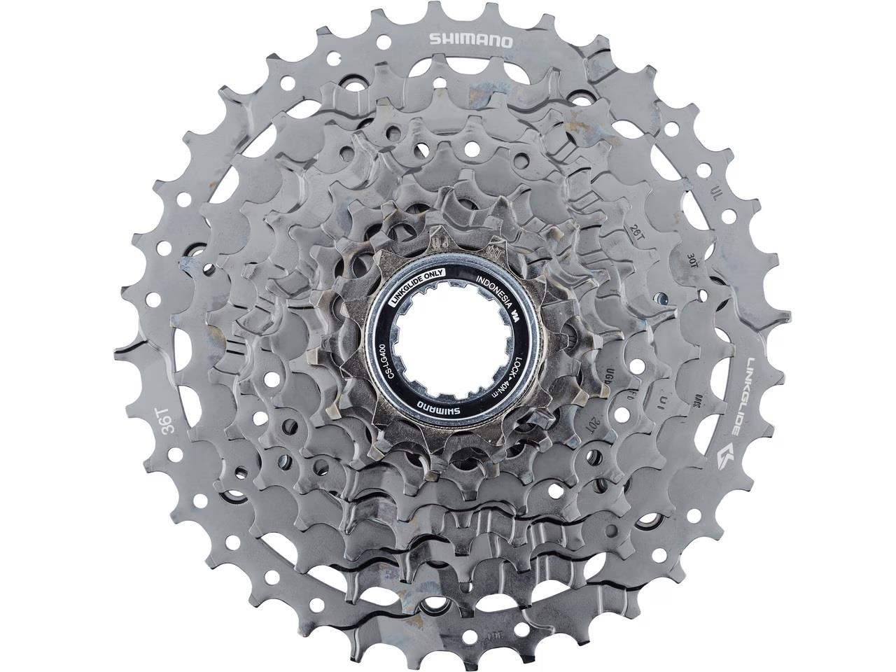 Shimano CS-LG400-9 9lu 11-36T Linkglide Arka Kaset Dişli