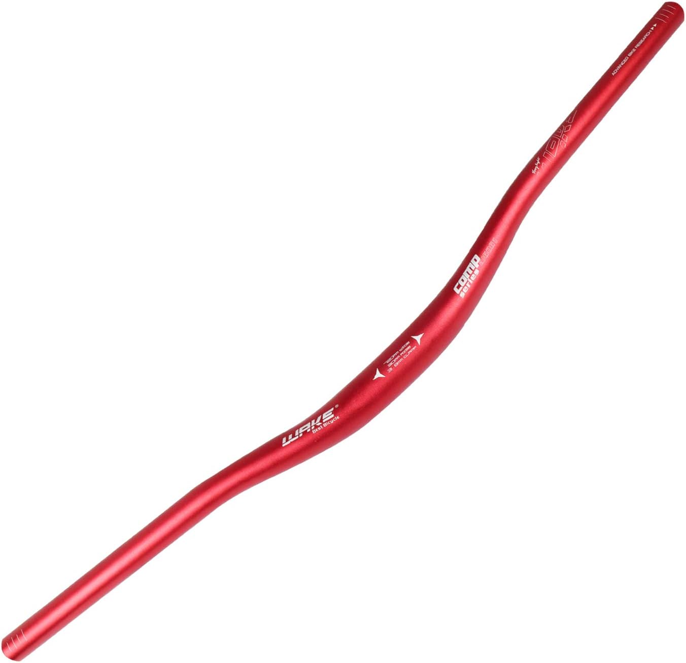 Wake 31.8x780mm R:30 Alüminyum Mtb Bisiklet Gidonu Kırmızı