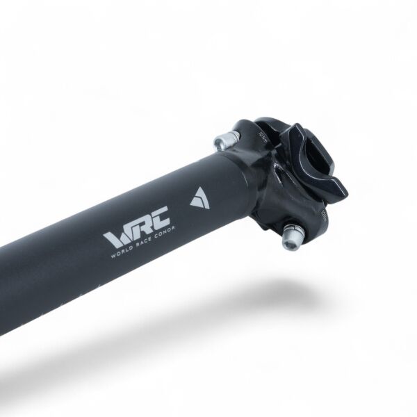 WRC 30.4/300mm Kızaklı Alüminyum Bisiklet Sele Borusu Siyah