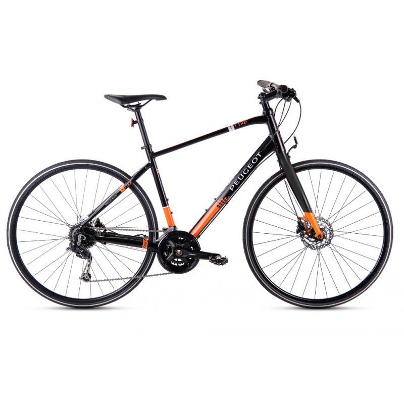 28 Peugeot T09 24v H.Disk Fren Erkek Şehir Bisikleti 45.5cm - Gri-Turuncu