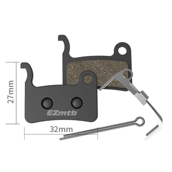 EZmtb BP1002 Yarı Metal Shimano A01S Muadili Disk Fren Balatası
