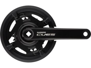 Shimano Cues FC-U4000-2 175mm 40-26T 2x9/10/11s Uyumlu Kapaklı Aynakol Siyah