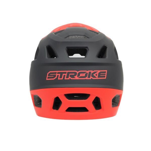 Impact Stroke Full Face Bisklet Kaskı S (51-55cm) Beden Kırmızı