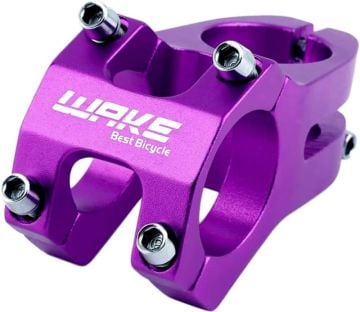 Wake 31.8x45mm Alüminyum Gidon Boğazı Mor
