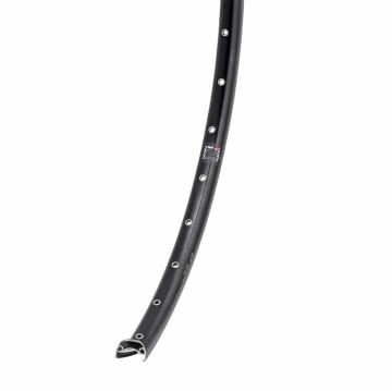 Mach1 ER-20 36H 28'' Çift Kat Alüminyum T.sız AV Tubeless Yüzüklü Jant Çemberi Siyah