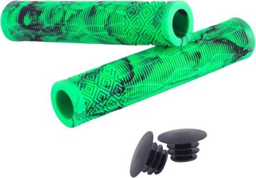 Evo Bmx/Mtb 165mm Kauçuk Uzun Bisiklet Elcik Yeşil-Siyah