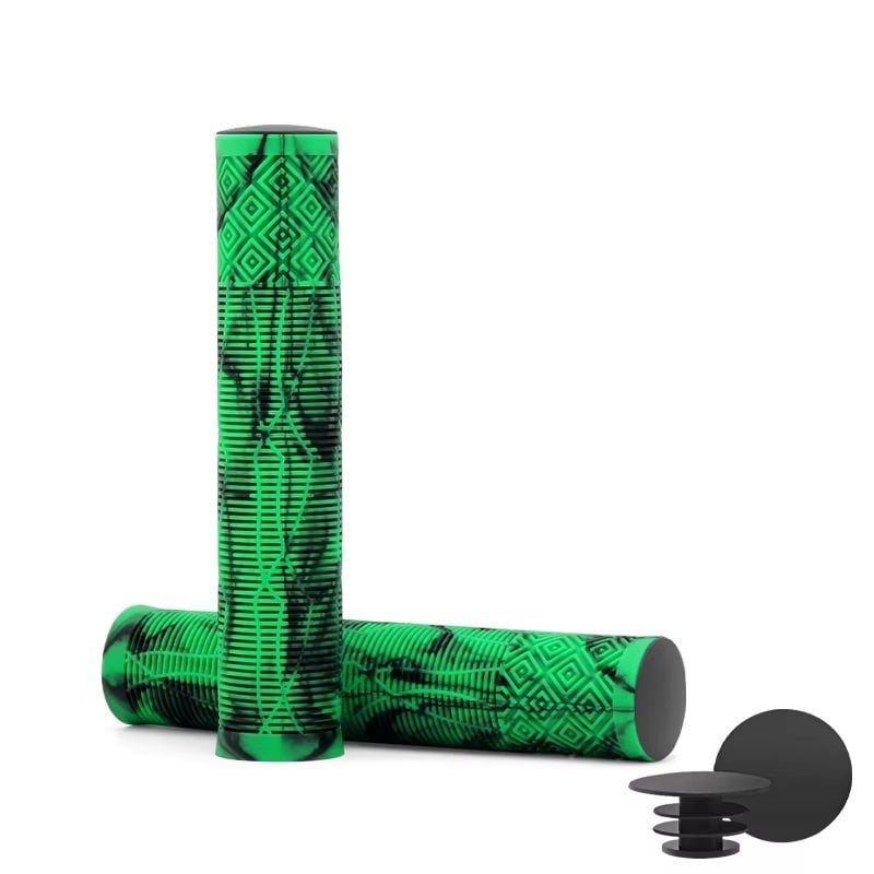 Evo Bmx/Mtb 165mm Kauçuk Uzun Bisiklet Elcik Yeşil-Siyah