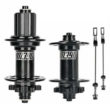 Koozer XM390 9x100, 10x135 HG 8-11s Mtb Göbek Seti 32h - Siyah