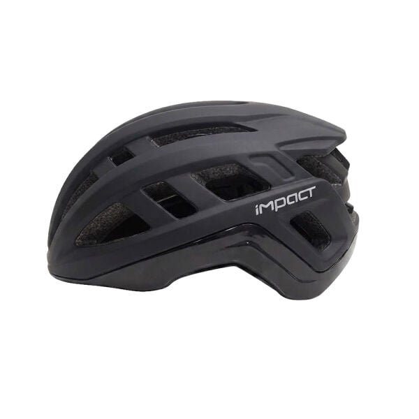 Impact Integra Bisklet Kaskı M/L(59-61cm) Beden Mat Siyah-Parlak Siyah