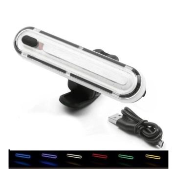 Rectus RCTS-5806 60 Lümen 6 Renk Usb Şarjlı Bisiklet Arka Lamba
