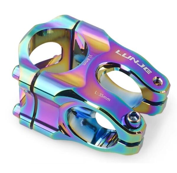 Lunje 31.8x35mm Alüminyum Gidon Boğazı Rainbow