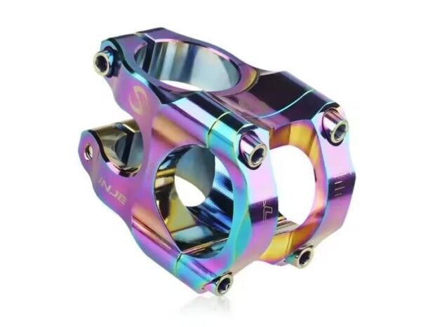 Lunje 31.8x35mm Alüminyum Gidon Boğazı Rainbow