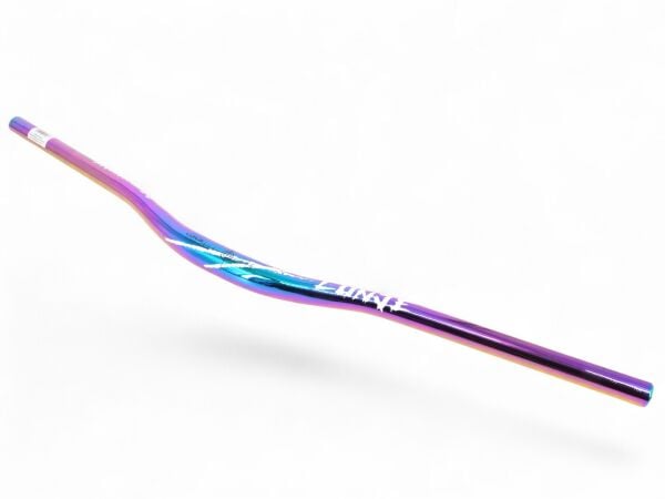 Lunje 31.8x780mm R:30 Alüminyum Mtb Bisiklet Gidonu Rainbow-Beyaz