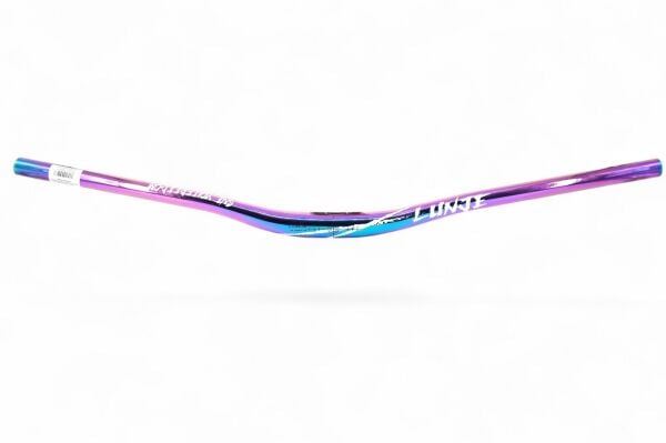 Lunje 31.8x780mm R:30 Alüminyum Mtb Bisiklet Gidonu Rainbow-Beyaz