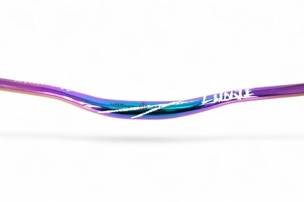 Lunje 31.8x780mm R:30 Alüminyum Mtb Bisiklet Gidonu Rainbow-Beyaz