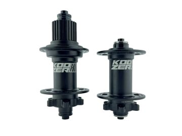 Koozer XM390 9x100, 10x135 MS 12s Mtb Göbek Seti 32h - Siyah