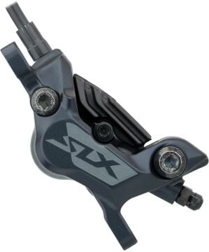 Shimano SLX BL-M7100(L), BR-M7120(F) N04C Balatalı 4 Piston Sol-Ön Hidrolik Fren Seti