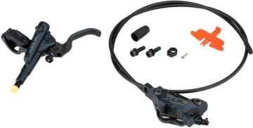 Shimano SLX BL-M7100(L), BR-M7120(F) N04C Balatalı 4 Piston Sol-Ön Hidrolik Fren Seti