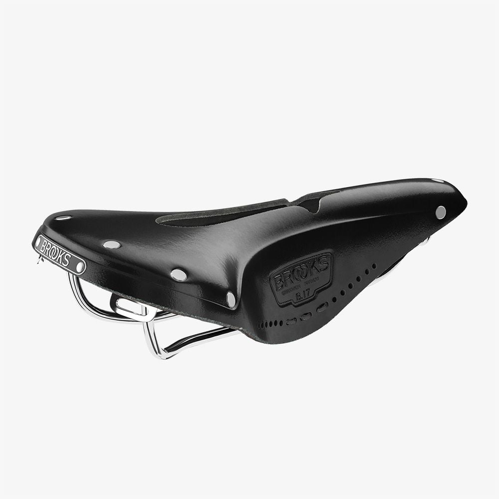 Brooks B17 Narrow Carved Sele Siyah B214IL A07202