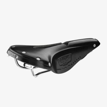 Brooks B17 Narrow Carved Sele Siyah B214IL A07202