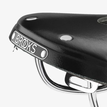 Brooks B17 Narrow Carved Sele Siyah B214IL A07202